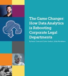 The Game Changer: How Data Analytics is Rebooting Corporate Legal Departments