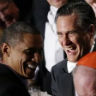 After a few laughs, Romney, Obama back to the fray